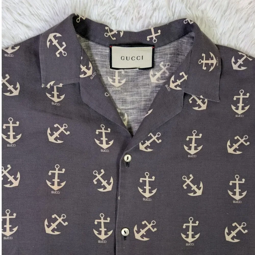 Gucci anchor print